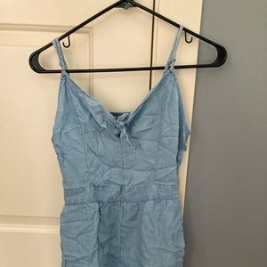 Aerie blue romper size medium